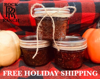 3-Pack of PREMIUM 100% ORGANIC Fig Jam, Deliciously Made in California **Free Shipping**