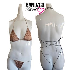Süßes Mini String Bikini Set