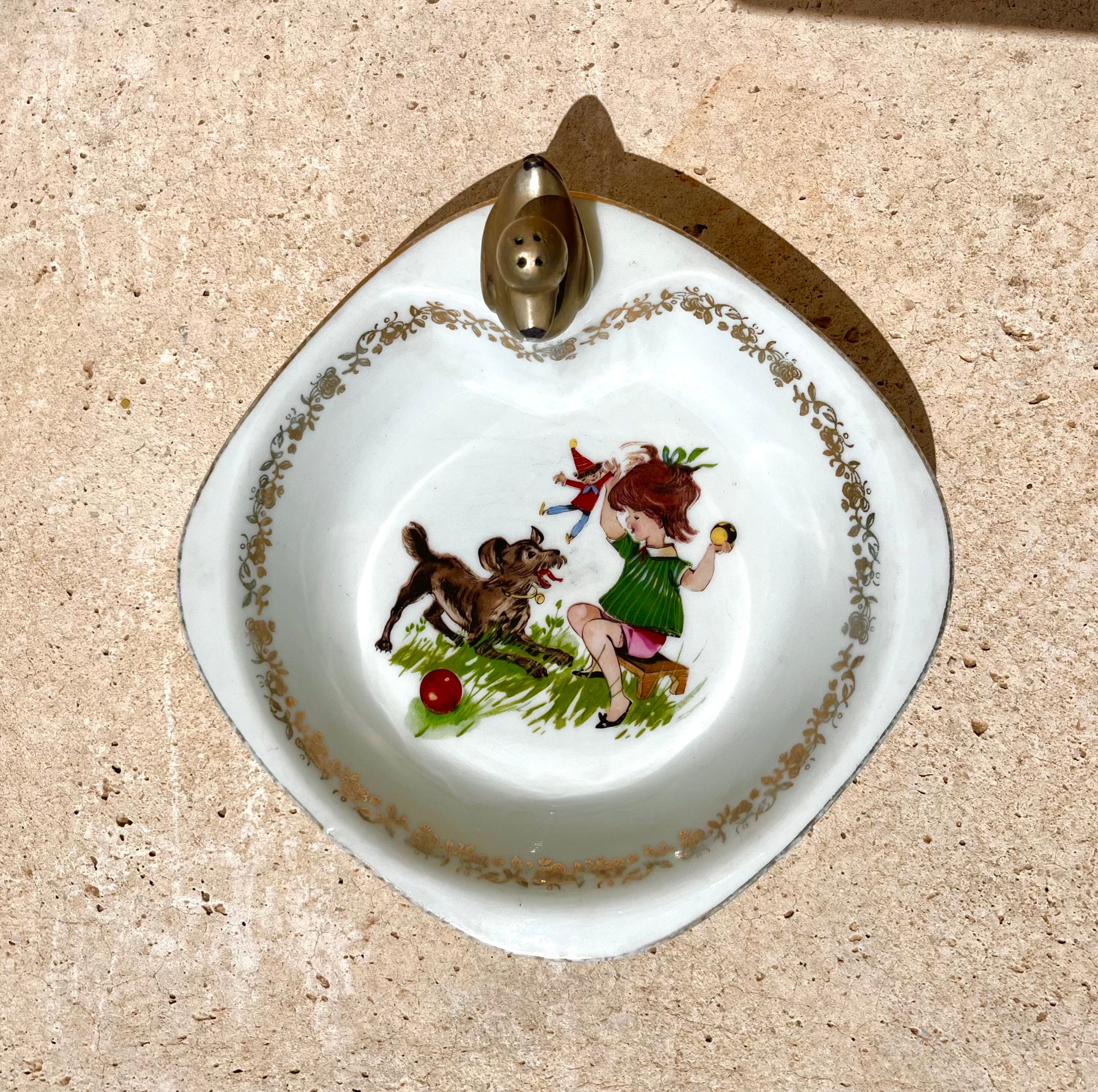 Limoges Child's Warming Plate - Etsy