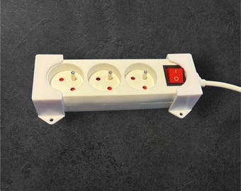 Support mural pour multiprise