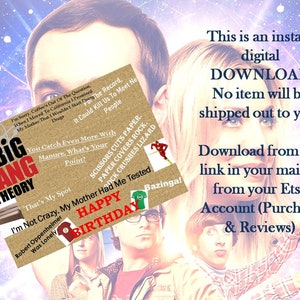 Big Bang Theory - TV Show themed place mat and decorations