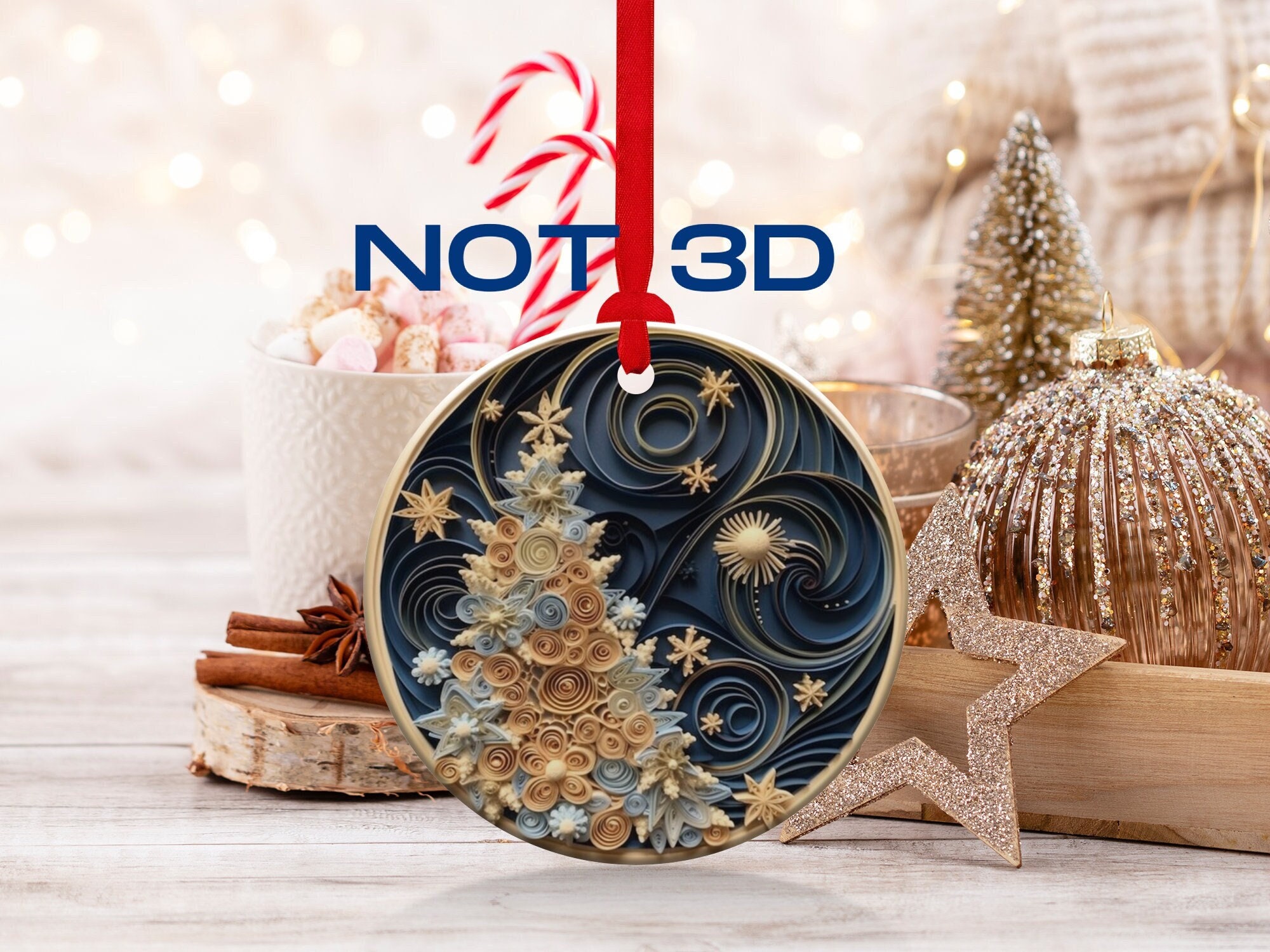 Etsy christmas ornaments best sale