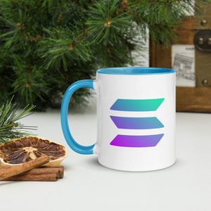 Solana Mug, Solana, Crypto mug, SOL, Coffee, Mug, Taza solana , Taza