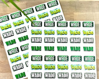 Custom Name Stickers for Kids, Waterproof School Name Labels, Personalized Name Labels, Kids Sticker for Water Bottles, School Supplies