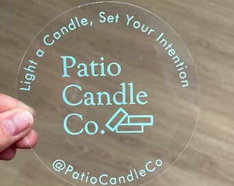 Custom Clear Window Decal: Silicone Adhesive, Business Storefront