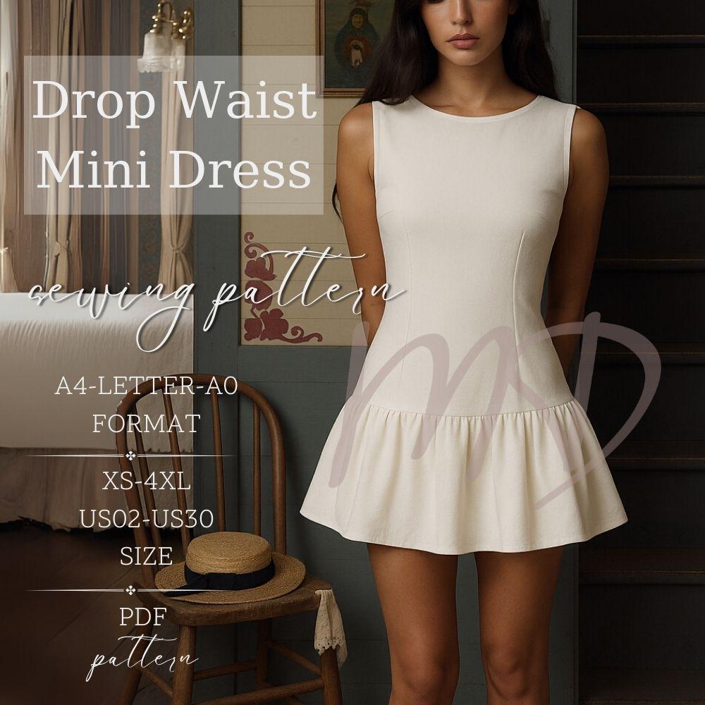 Drop waist dress México