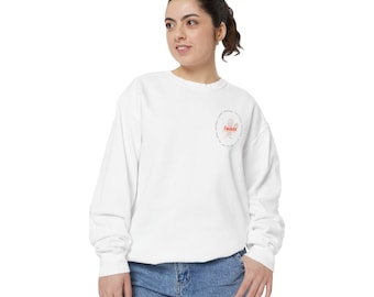 Moletom unissex cristão FEAST, design feminino, citação bíblica.
