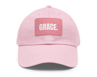Boné Dad Hat com Patch de Couro: Boné de Sarja Chino Personalizado