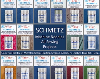 SCHMETZ Machine Needles (VARIETY)