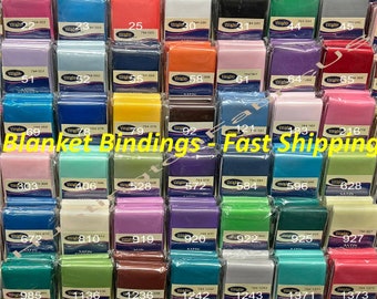 Wrights Blanket Bindings | PC794 | Satin Blanket Bindings | All Wright's Current Colors, All In Stock, Ready for Quick Shipping