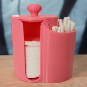 Cotton Pad and Cotton Swab Holder