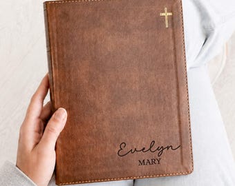 NIV Journaling Bible Women Personalized niv Bible Gift for Her Custom NIV Bible Religious Gift name engraved note taking bible niv baptism