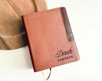 NIV journaling bible for men personalized niv bible large print note taking engraved bible journal bible women religious gift from godparent