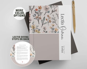 Personalized Lectio Divina Journal Catholic gift for women birthday gift for mom custom devotional prayer journal confirmation gift girls