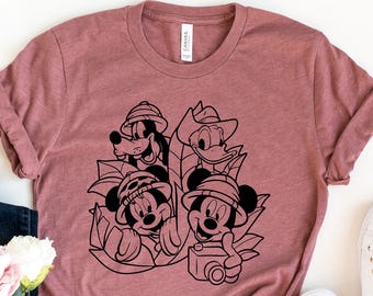 Disney Animal Kingdom Shirt, Funny Mickey And Friends T-shirt, Disney Safari Mode Tee,Disney Vacation Holiday,Disneyworld Trip,Mickey Safari