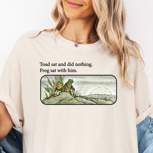 Comfort Colors® Frog And Toad Shirt, Vintage Classic Book Cover T-Shirt,Vintage Classic Book Shirt,Frog And Toad Tee,90s Classic Book Shirt