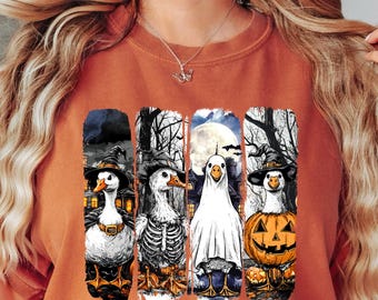 Halloween Goose shirt, Spooky Goose t-shirt, Funny Halloween shirt, Spooky Season shirt, Spooky Goosey Shirt, Funny Goose Shirt