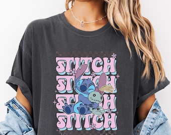 Comfort Colors Stitch Disney Shirt, Disney Stitch Shirt, Stitch Disneyworld Shirt, Disney Vacation Shirt, Disney TShirt, Magic Kingdom Shirt