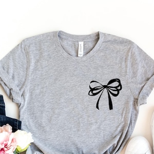 Coquette Bow Shirt,Coquette Ribbon,Coquette Mommy Tee,Grandma Gift Tee,Coquette Aesthetic Shirt,Cute Bow Shirt,Ribbon Shirt,christmas gift