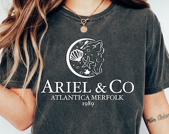 Ariel & Co Since 1989 Shırt,Ariel Princess Shirt,The Little Mermaid Shirt,Ariel Company Sweatshirt,Vintage Disney,Atlantica Park Sweatshirt