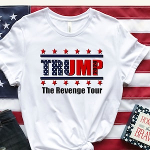 Trump The Revenge Tour Shirt,Trump Shirt,Political Shirt,Republicans Shirt,Patriotic Shirt, Trump 2024 Shirt, Republican Gifts,Donald Trump