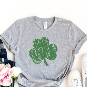 Retro Shamrock Sweater, Womens Shenanigans Sweatshirt, Cute St Patricks Day Sweatshirt, Lucky Sweatshirt, Irish Shirt,Four Leaf Clover Shirt