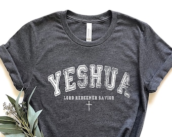 Yeshua Shirt,Christian Yeshua Sweater,Religious Sweatshirt,Aesthetic Faith Clothing,Jesus Apparel, Bible Verse Gift,Jesus Apparel,Chrıstıan