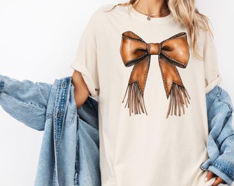 Country Concert Shirt,Wild West,Cute Country Tee,Cowgirl Shirt,Western Vibes,Western Cowgirl Shirt,Cowgirl Bow Shirt,Western Women Gift,