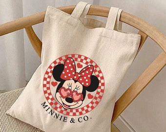Minnie & Co tote bag,Disney bag,Disney Friends Co,Mickey And Friends Vacay,Disney Group,Tote Bag Disneyland Gift,Disney Trip Bag,tote bag