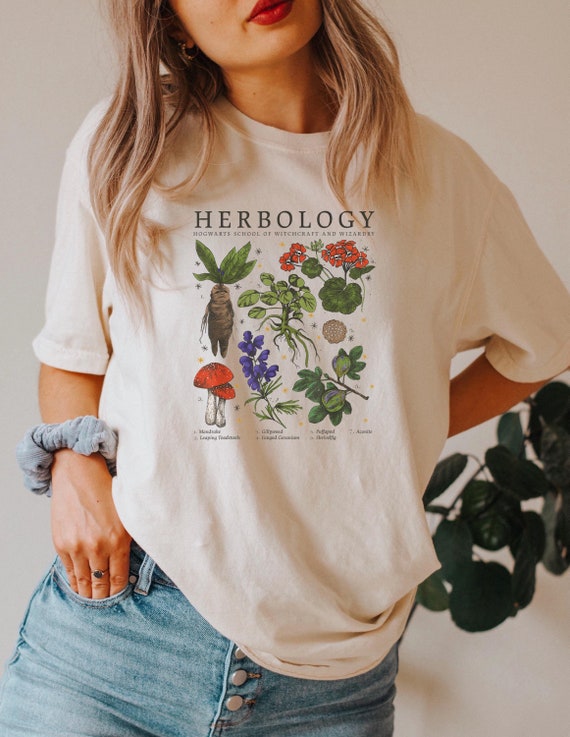Botanical Shirt,herbology Shirt, Herbology Plants Shirt, Plant
