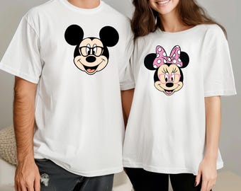 Disney Grandma Grandpa Family Trip Sweater, Custom Disney Nana Papa Tee, Grandparents Disneyland T-Shirt, Mickey Minnie Shirt, Disney Outfit