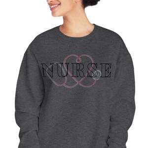 Nurse Sweatshirt |Gift Team mate | Nurse Pullover Sweatshirt | Gift for Grad | New Nurse Gift | Athletic Sweat Shirt | Unisex