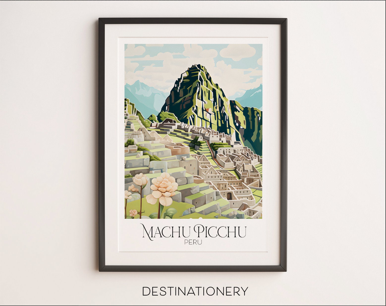 Printable Machu Picchu Art Machu Picchu Print Peru Art Travel Prints Aesthetic Prints Digital ...