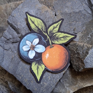 Orange Blossom Sticker