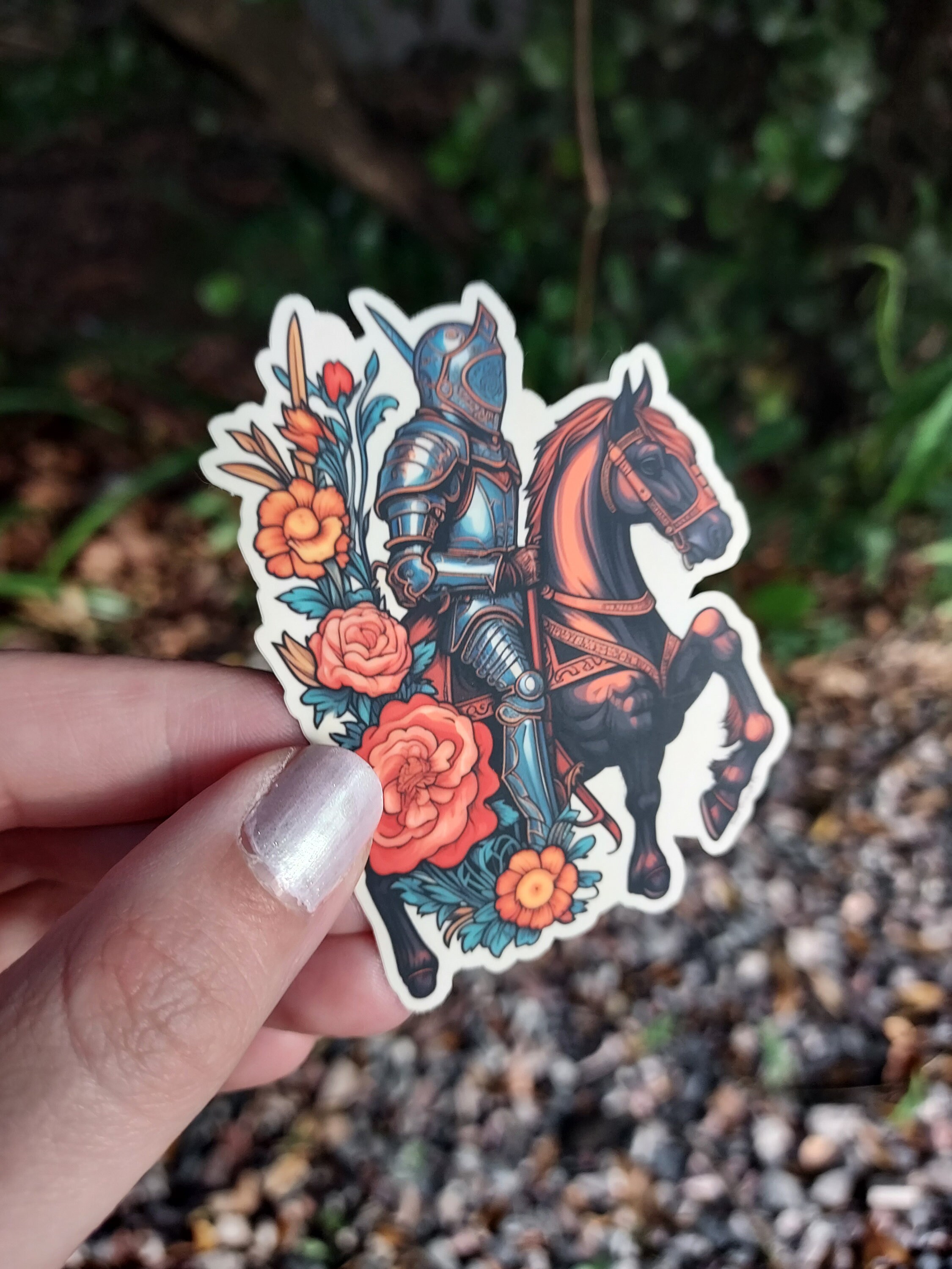 Knight Of Wands Tarot Sticker The Adventurous And Fun Knight Etsy Knight Of Wands Tarot Sticker The Adventurous And Fun Knight Etsy