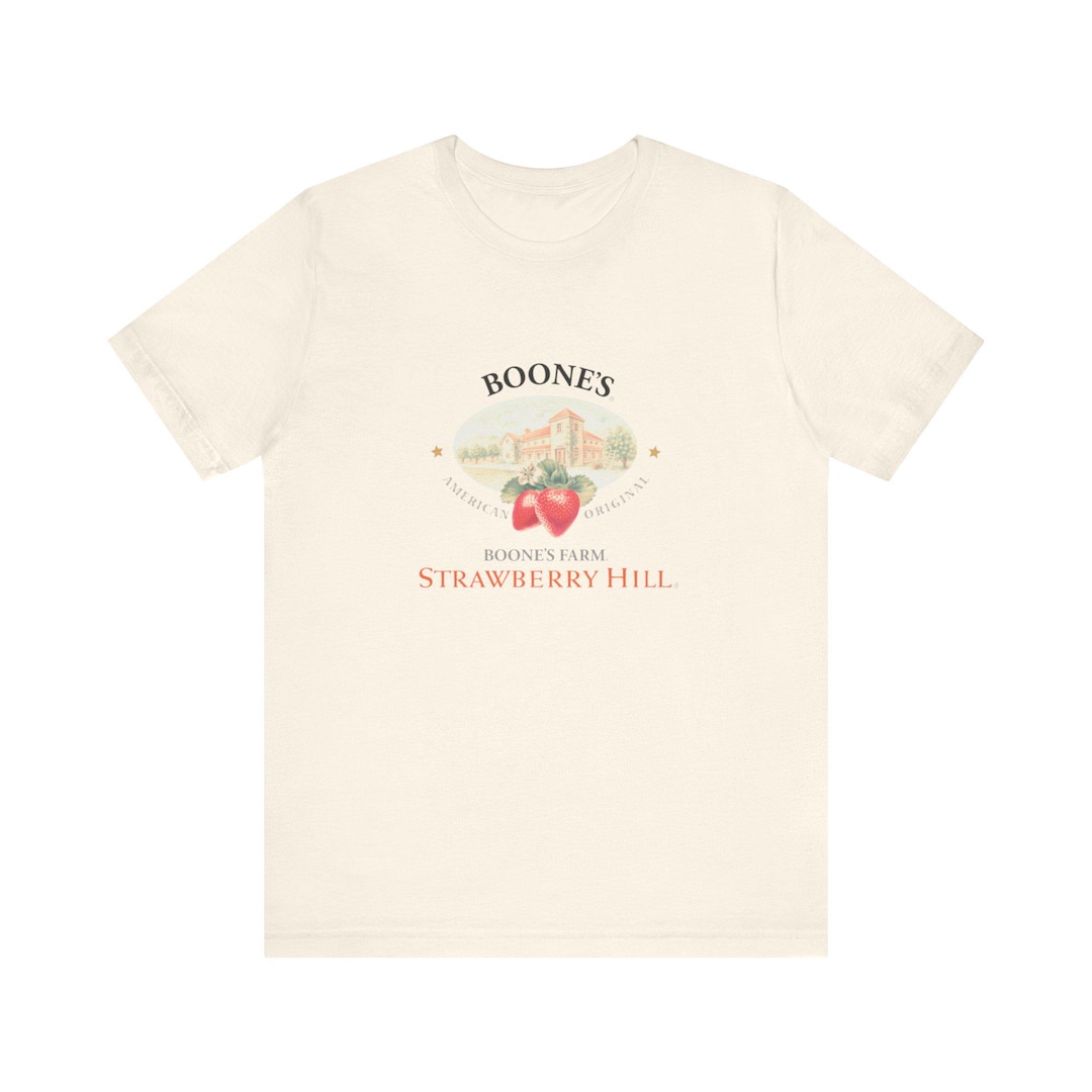 Throwback Vintage Boone's Farm Strawberry Hill T-shirt - Etsy