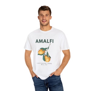 Kids Amalfi Coast Lemons Graphic T-Shirt- White