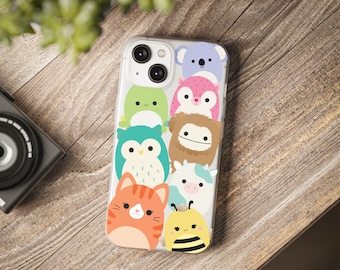 Squishmallows Iphone weiche Hülle, süsse Handyhülle