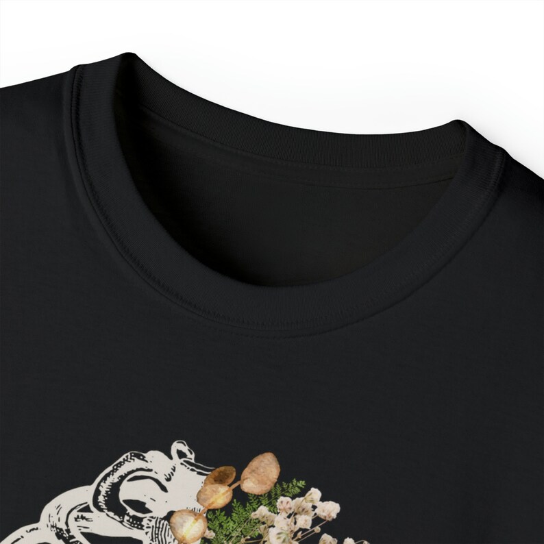 Dry Bones Floral Graphic Tee | Skeleton t-shirt | Christian image 4