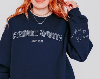 Sweat-shirt Green Gables : Anne et Diana, cadeau Kindred Spirits
