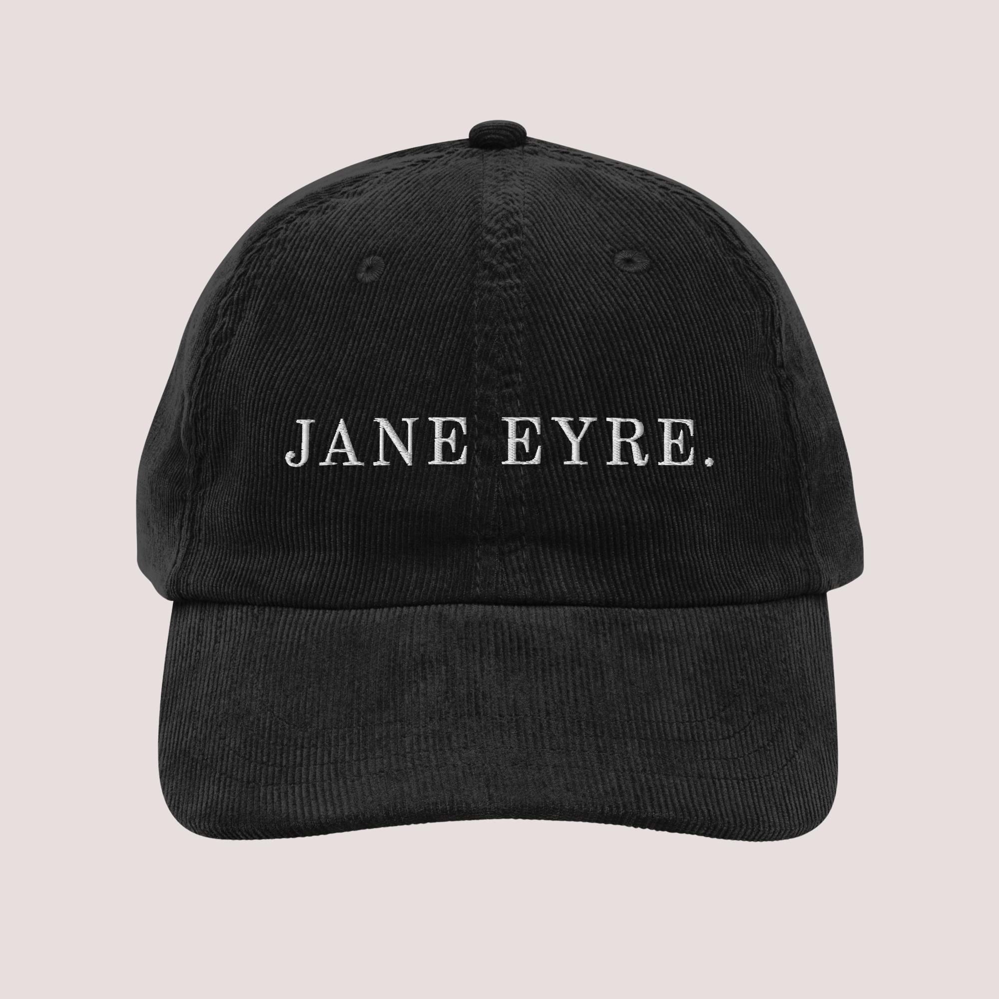 Jane Eyre Embroidered Corduroy Cap: Book Lover Gift - Etsy