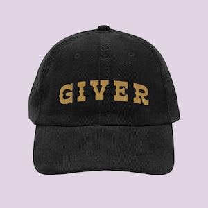 Giver Embroidered Corduroy Hat: Western Lesbian Pride Gift