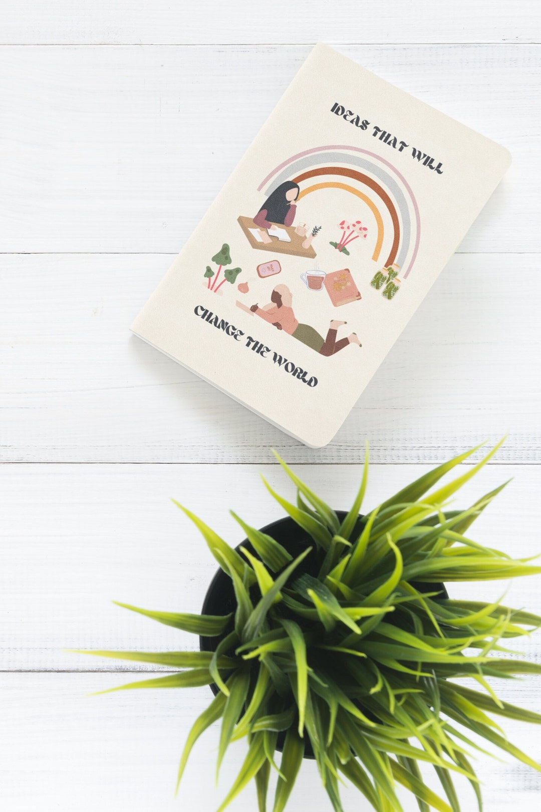 IDEAS Small Notebook Change the World Bullet Journal Dotted Science ...