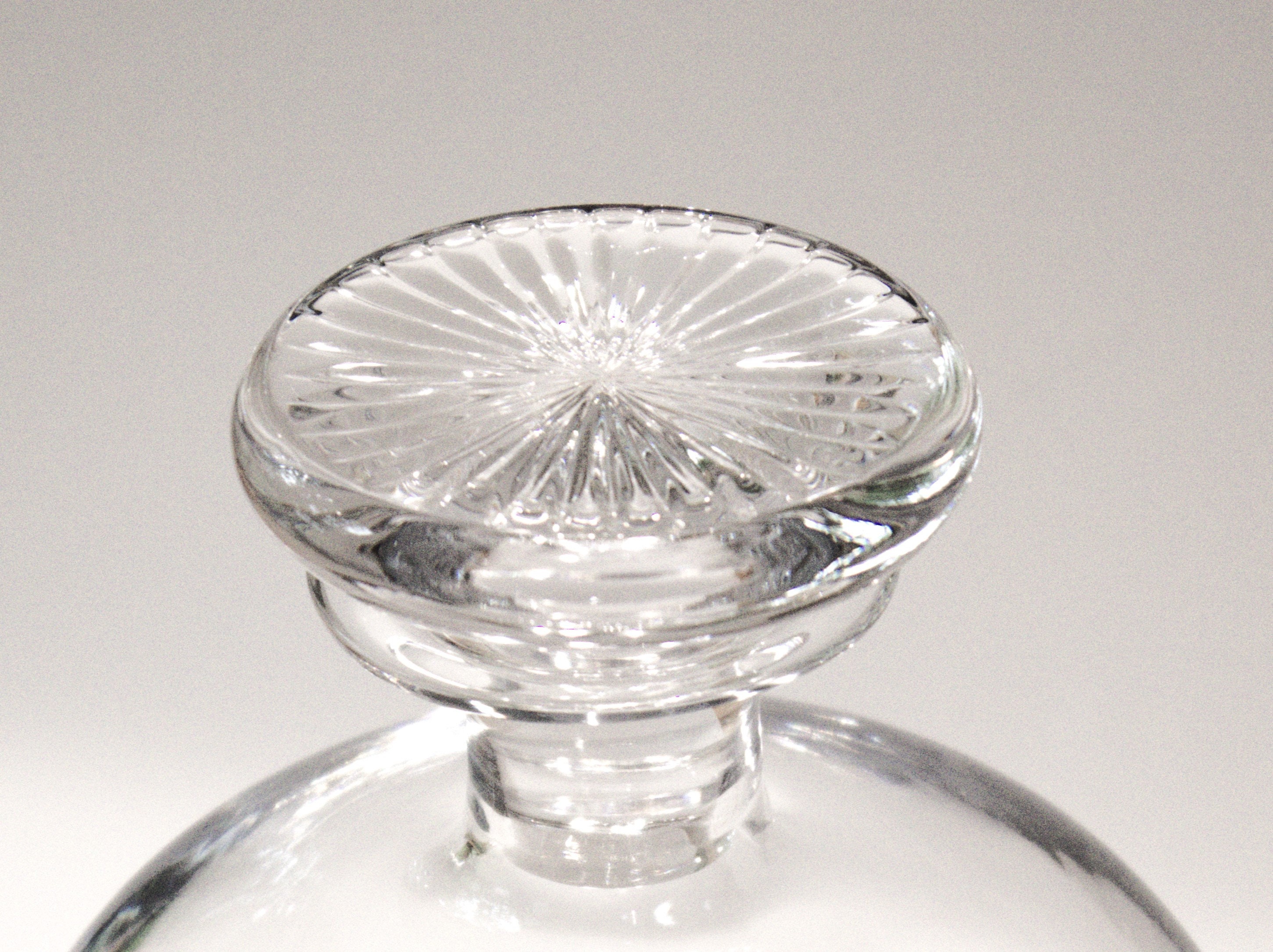 Vintage Kate Spadelenox Street Crystal Barrel Decanter Etsy