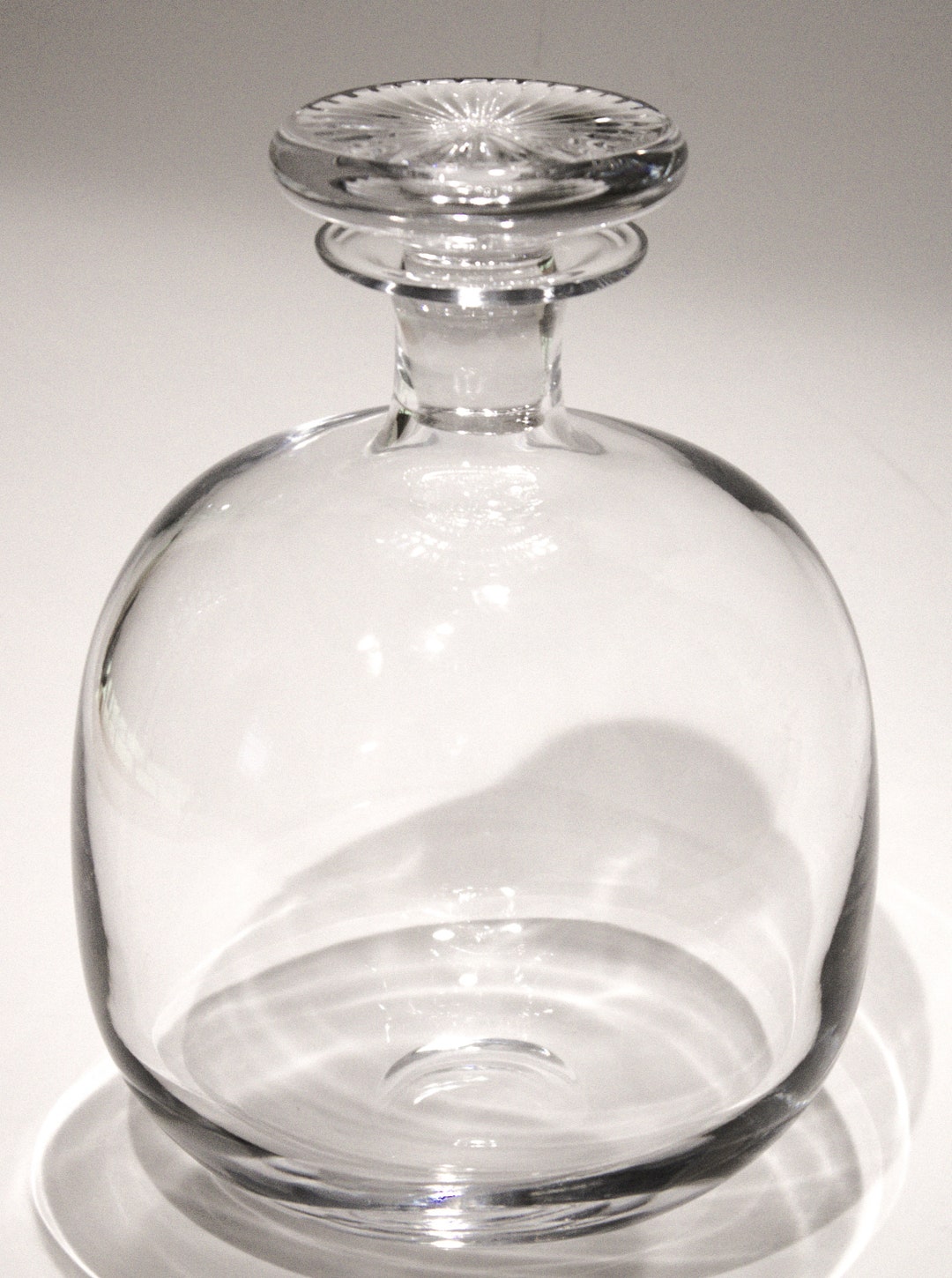 Vintage Kate Spadelenox Street Crystal Barrel Decanter Etsy