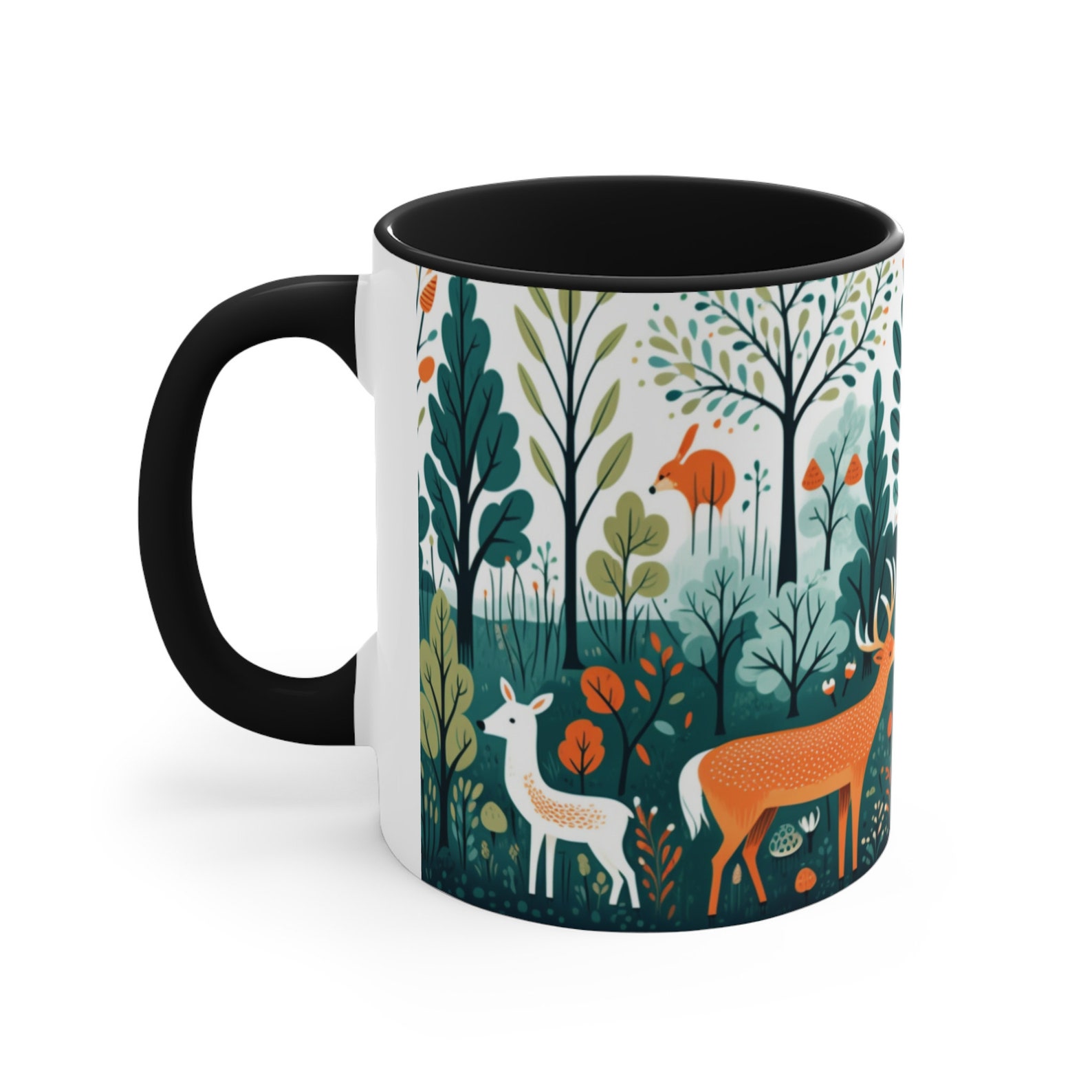 Mystical Forest Mug, Magical Mug, in the Trees Mug, Creative Mug, Gift ...