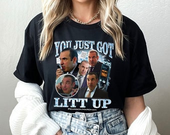 You Just Got Litt Up Vintage Shirt, Vintage Louis Litt Shirt, Vintage Suits Shirt, Pearson Hardman Shirt, Louis Litt Shirt, Louis Litt