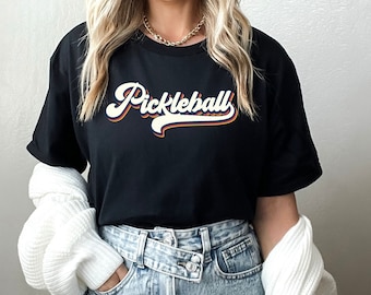 Camisa retro de Pickleball, camisa de Pickleball, suéter de Pickleball, regalo para amantes del Pickleball, Pickleballer, regalos de Pickleball para mujeres