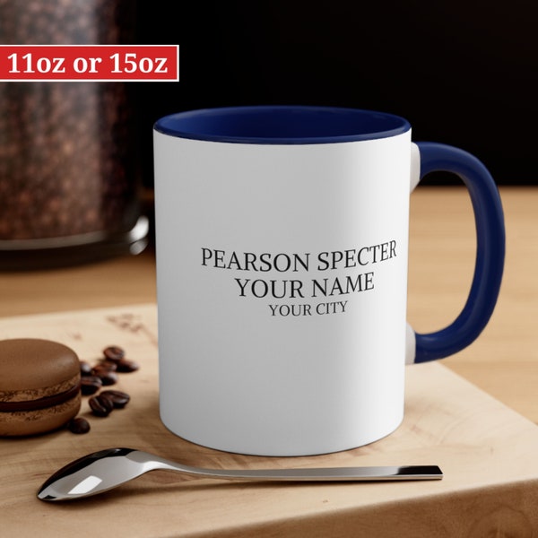 Personalized Suits Mug, Pearson Specter Litt Mug, Suits TV Show Mug, Harvey Specter Mug, Louis Litt Mug, Suits Coffee Mug