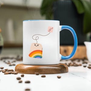 LGBTea Mug, Coffee Mug, Coffee Cup, LGTB Community, Queer Community, Lovers, Gift, Tea Enthusiasts, Pride, Gay, Lesbian, Bisexual